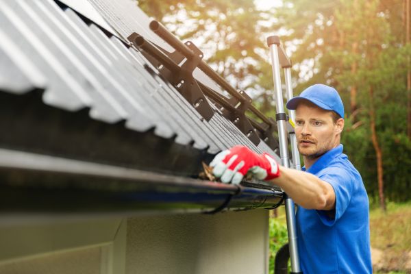 Business Gutter Cleaning in Visalia